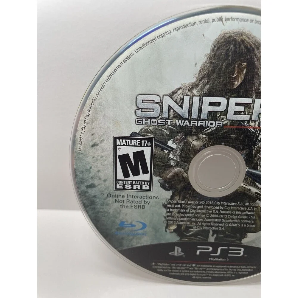 Playstation 3 Sniper 2 Ghost Warrior Tested